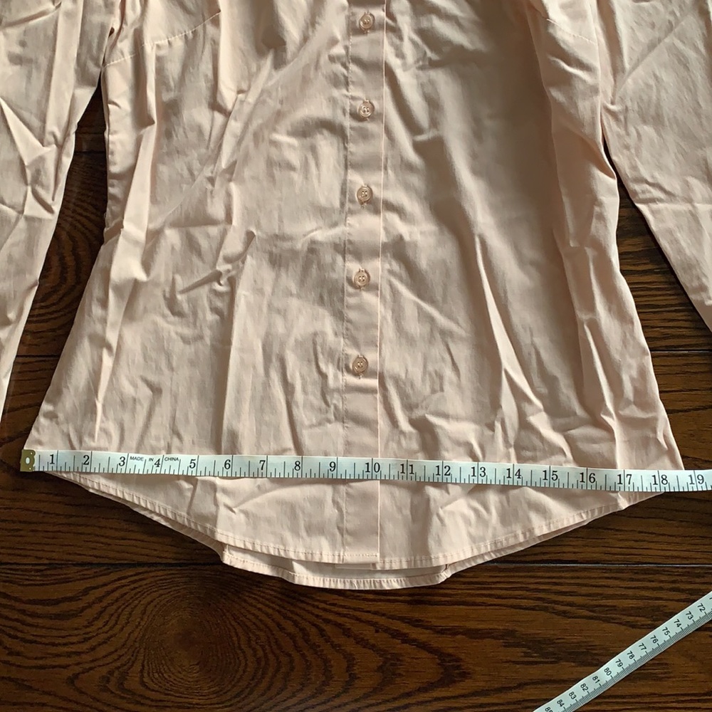 Boston Proper Light Pink Button Up - Picture 4 of 5